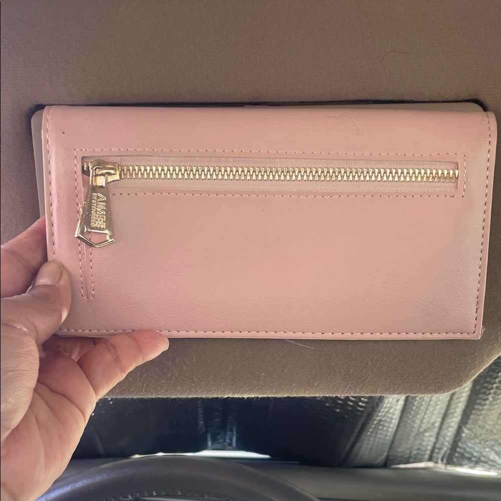 Aimee Kestenberg Blush Pink Leather Wallet